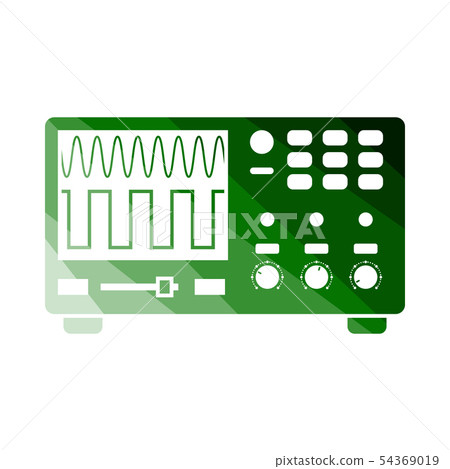 Oscilloscope Icon Oscilloscope Icon 54369019