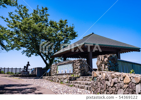 (Niigata Prefecture) Shin Shichi Beach Community Road Weston Monument 54369122