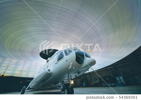 heliopter inside hangar russian civil heliopter inside hangar russian civil 54369301