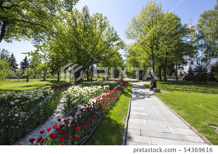 Inside of Moscow Kremlin, Russia (day). Inside of Moscow Kremlin, Russia (day). 54369616