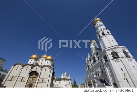 Inside of Moscow Kremlin, Russia (day). Inside of Moscow Kremlin, Russia (day). 54369661
