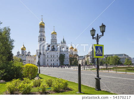 Inside of Moscow Kremlin, Russia (day). Inside of Moscow Kremlin, Russia (day). 54370217