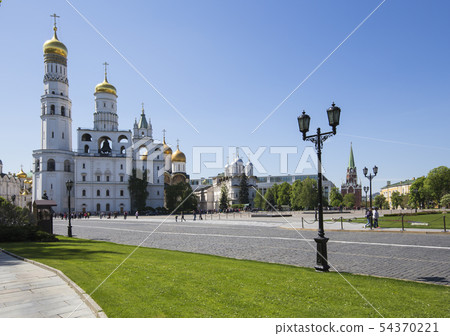 Inside of Moscow Kremlin, Russia (day). Inside of Moscow Kremlin, Russia (day). 54370221