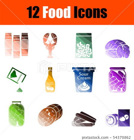 Food Icon Set 54370862