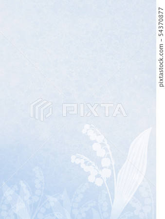 Background material _ Lily of the valley 54370877