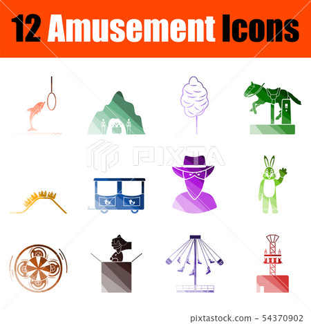 Amusement Icon Set 54370902