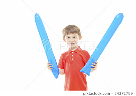Infants, children, kids, cheering rods, cheering, World Cup Infants, children, kids, cheering rods, cheering, World Cup 54371799