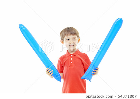 Infants, children, kids, cheering rods, cheering, World Cup 54371807