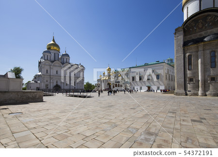 Inside of Moscow Kremlin, Russia (day) Inside of Moscow Kremlin, Russia (day) 54372191
