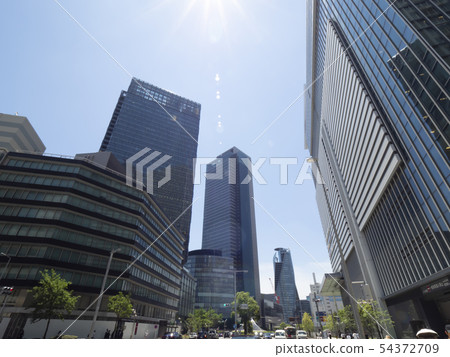 Building district in front of Nagoya station Building district in front of Nagoya station 54372709