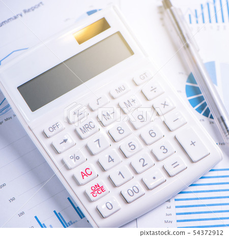 Calculator report white indigo financial calculator financial keisanki finance 54372912