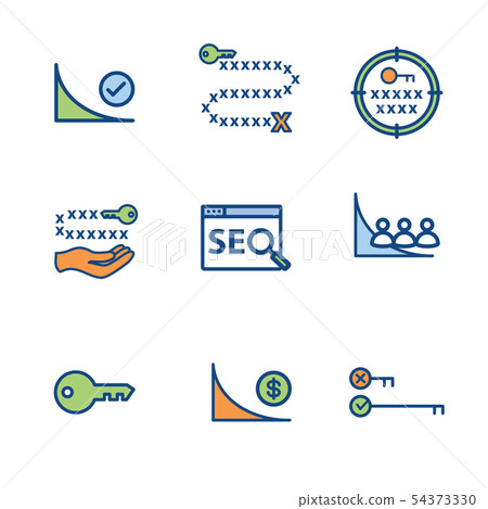 SEO Strategy - Search engine optimization concept SEO Strategy - Search engine optimization concept 54373330
