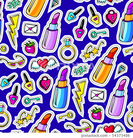Decorative fashion patch badges Decorative fashion patch badges 54373486