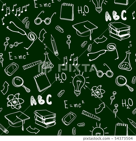 Seamless pattern with school elements. Back to Seamless pattern with school elements. Back to 54373504