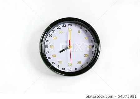 24-hour wall clock 54373981