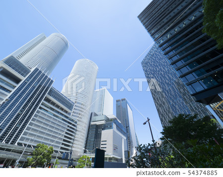 Building district in front of Nagoya station Building district in front of Nagoya station 54374885