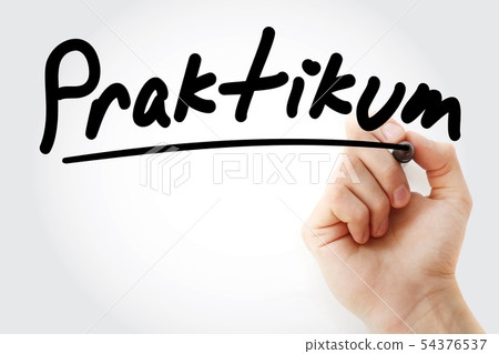 Praktikum (Internship in German) text Praktikum (Internship in German) text 54376537