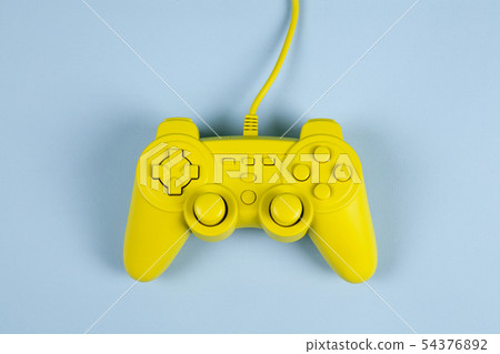 play in yellow and blue pastel 54376892