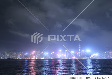 Night view of Hong Kong Night view of Hong Kong 54378006