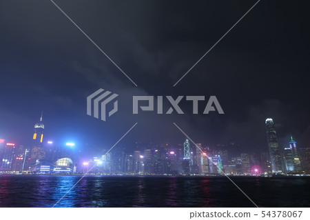Night view of Hong Kong Night view of Hong Kong 54378067