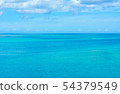 Beautiful sea and cloud, Okinawa, Japan  54379549