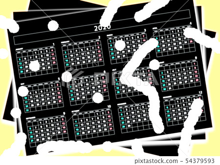 Calendar image Calendar image 54379593