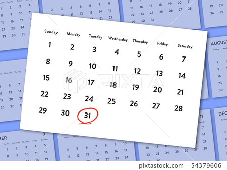 Calendar image Calendar image 54379606
