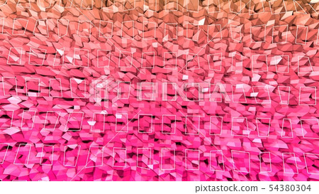 3d surface as 3d low poly abstract geometric background with modern gradient colors, red orange 3d surface as 3d low poly abstract geometric background with modern gradient colors, red orange 54380304