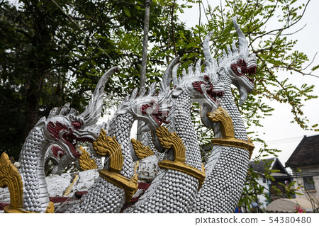 Wat Hua Xiang temple in Luang Prabang, Laos. 54380480