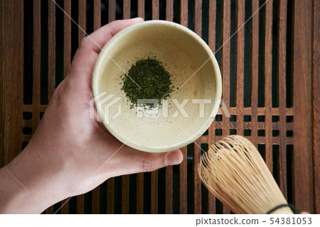 茶道圖像男性茶碗 54381053