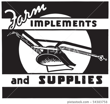 Farm Implements And Supplies 54383758