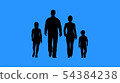 Family walking together. Parents and their 54384238