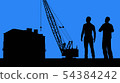 Construction business partnership. Client and 54384242