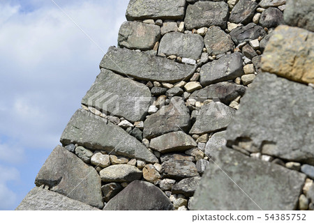 Koriyama Castle ruins Tenshudai Ishigaki 54385752