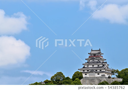 唐津市風景唐津城堡 唐津市風景唐津城堡 54385762