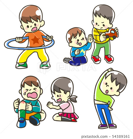 Children friends set Children friends set 54389161