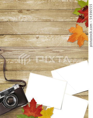 Background-Wood grain-Camera-Photo-Autumn-Vintage-Frame Background-Wood grain-Camera-Photo-Autumn-Vintage-Frame 54390555