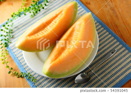 Melon Plated Dessert 54391045