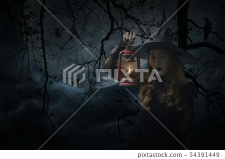 Halloween mystery concept Halloween mystery concept 54391449