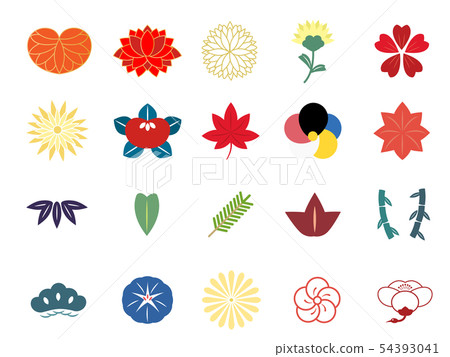 Japanese pattern material 4 54393041