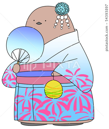 King penguin children (no yukata / processing) 54393897