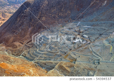 Hakone Owakudani geothermal area and hot spring supply facility 54394537