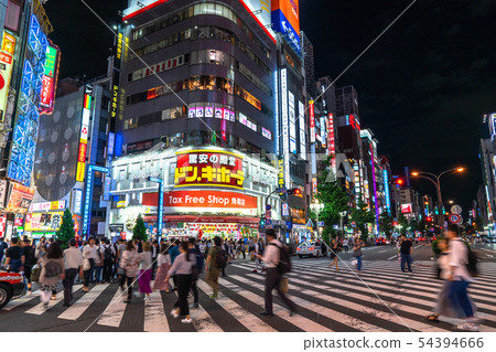 《東京》新宿歌舞uki町/夜景 54394666