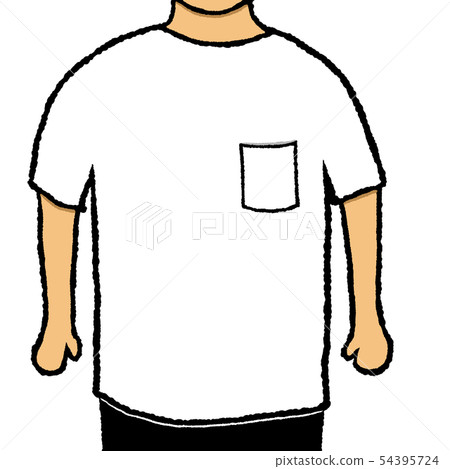 Big silhouette T-shirt 54395724