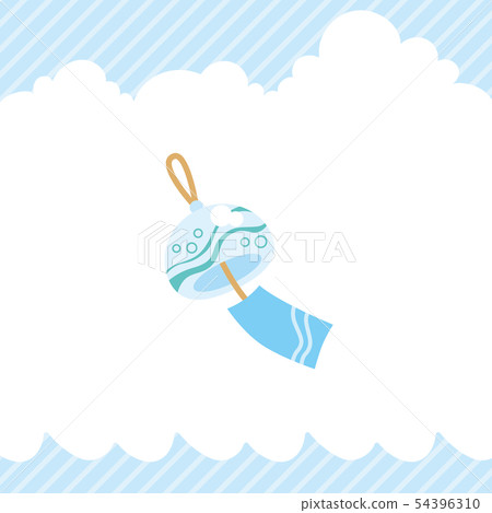 Cute wind chime [summer icon] 54396310