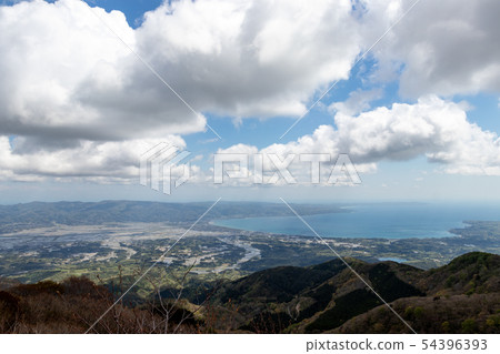 Mano Bay and Kuninaka Plain from the Osadoo Skyline 54396393