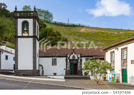 Church and Centro De Turismo in Povoacao on Sao 54397496