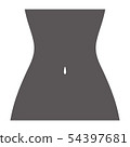 Woman stomach 54397681