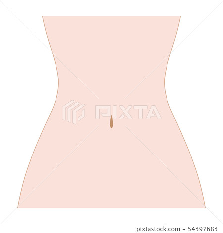 Woman stomach 54397683