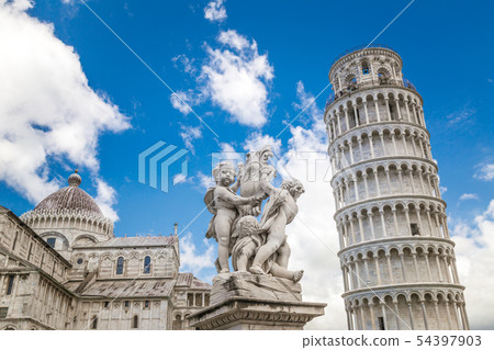 The Leaning Tower of Pisa. 54397903
